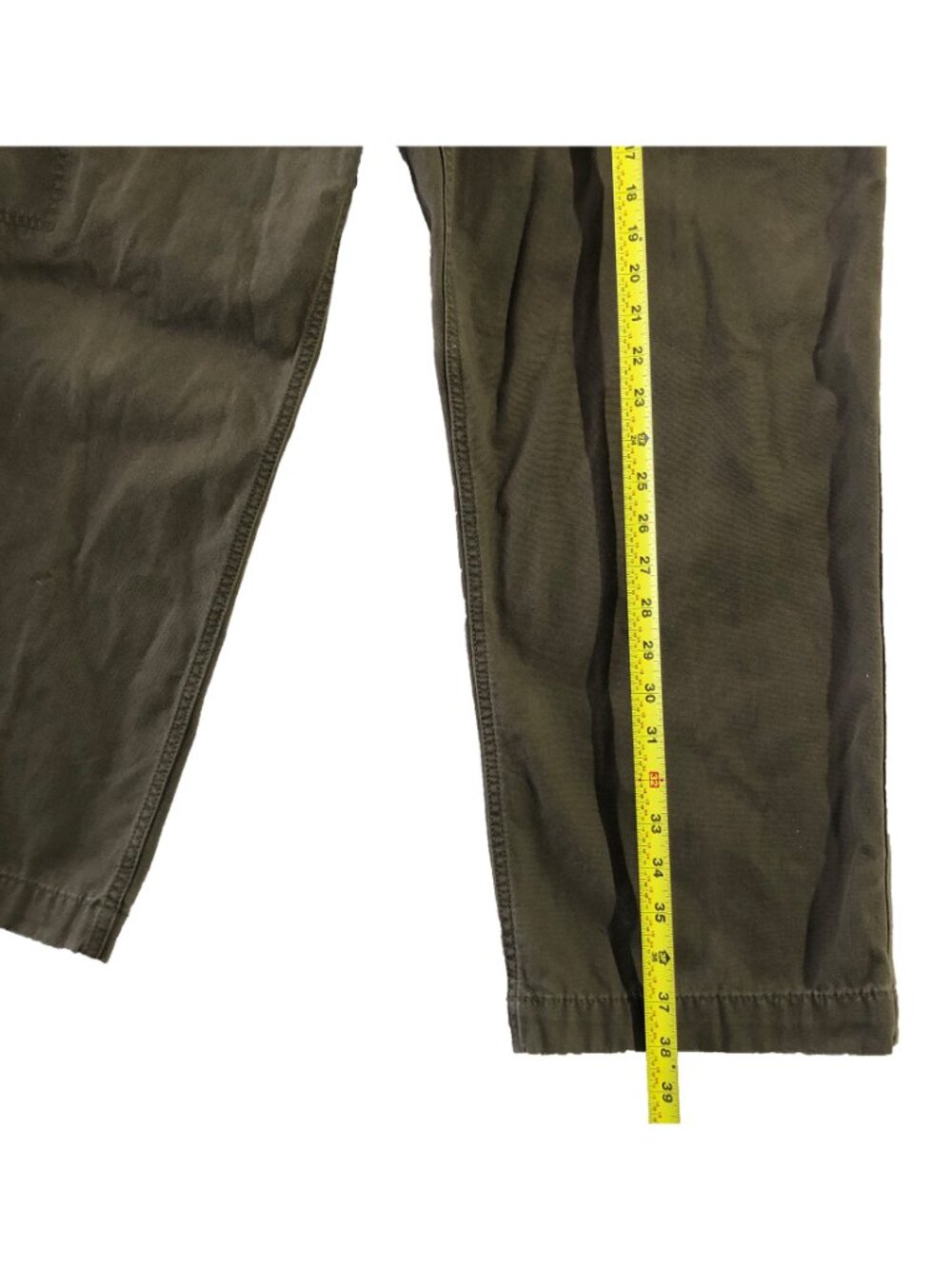 Dockers Pants Mens Waist 36 Green Canvas D3 Classic Utility Cargo Pocket - Picture 4 of 7